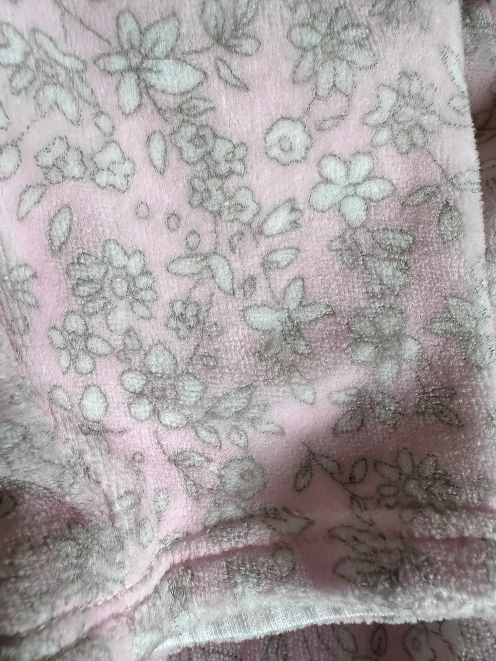 Janie and Jack Pink floral sleeper with white bows, vguc size 3-6 months
